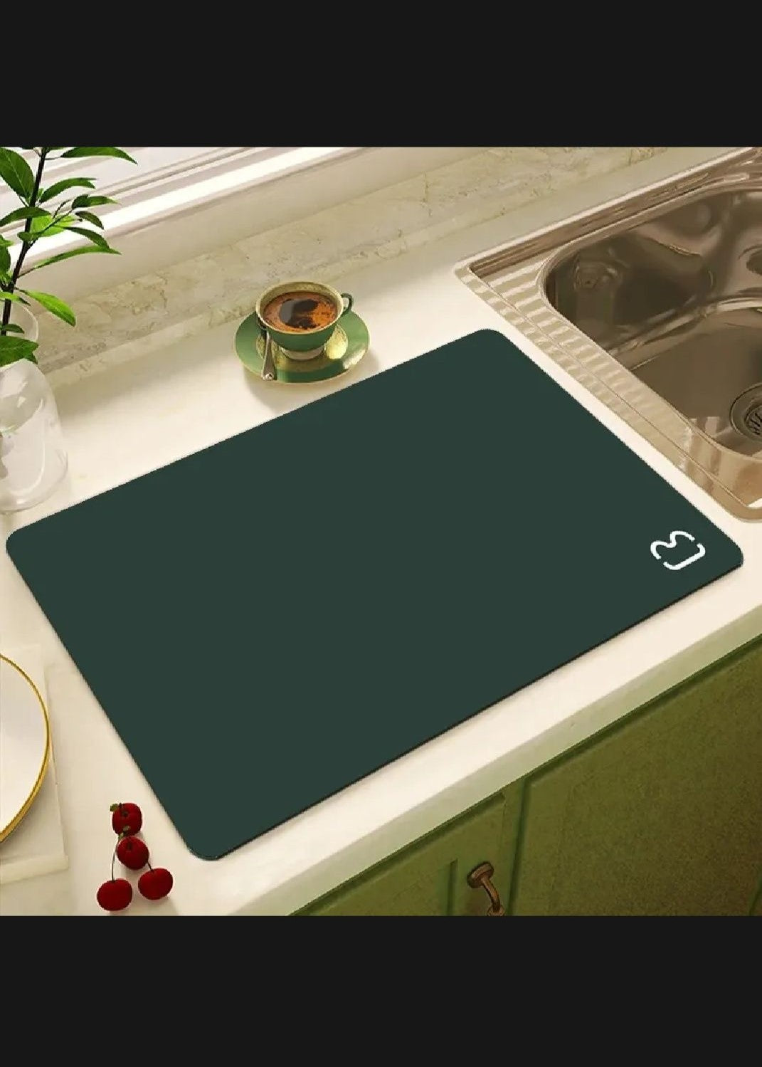 Premium Kitchen Drying Mat perfect for keeping Your kitchen Counters Clean and Dry (Random Colour)